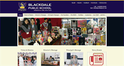 Desktop Screenshot of blackdaleschool.org