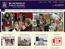 Tablet Screenshot of blackdaleschool.org